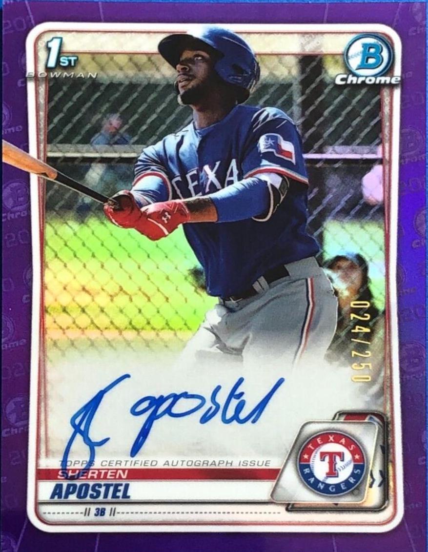 Sherten Apostel [Purple Refractor] #CPA-SA
