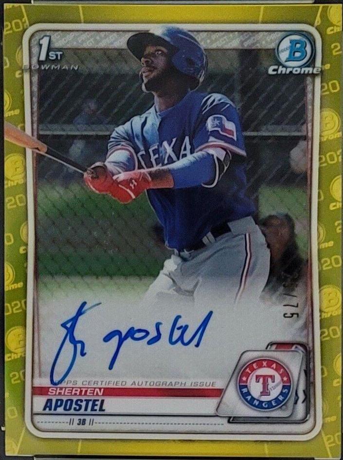 Sherten Apostel [Yellow Refractor] #CPA-SA