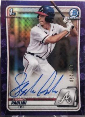 Stephen Paolini [Purple Refractor] #CPA-SP