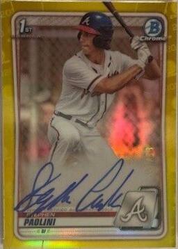Stephen Paolini [Yellow Refractor] #CPA-SP