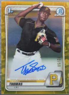 Tahnaj Thomas [Gold Refractor] #CPA-TT