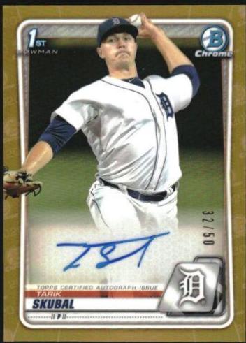 Tarik Skubal [Gold Refractor] #CPA-TS