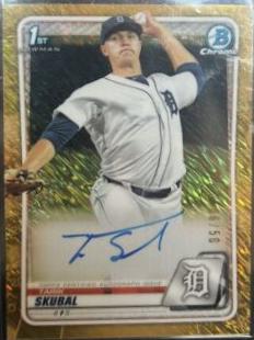 Tarik Skubal [Gold Shimmer] #CPA-TS