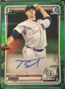Tarik Skubal [Green Refractor] #CPA-TS