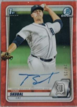 Tarik Skubal [Orange Refractor] #CPA-TS