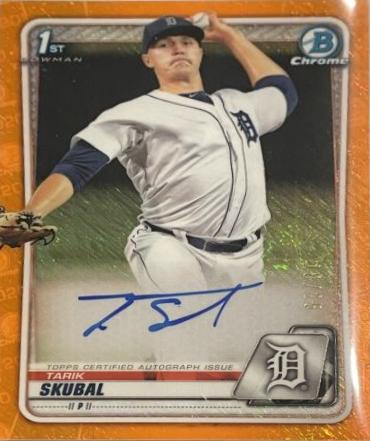 Tarik Skubal [Orange Shimmer] #CPA-TS