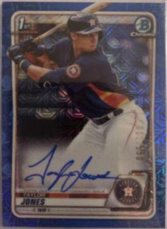 Taylor Jones [Blue Refractor] #CPA-TJ