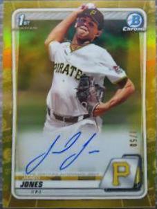 Taylor Jones [Gold Refractor] #CPA-TJ
