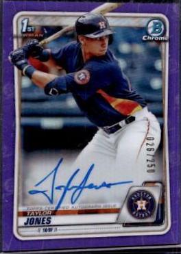 Taylor Jones [Purple Refractor] #CPA-TJ