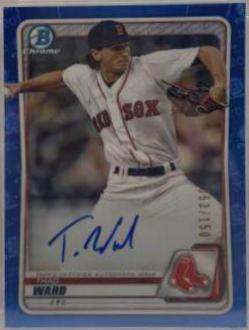 Thad Ward [Blue Refractor] #CPA-TW