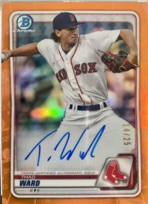 Thad Ward [Orange Refractor] #CPA-TW