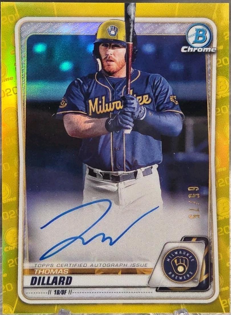 Thomas Dillard [Yellow Refractor] #CPA-TDI