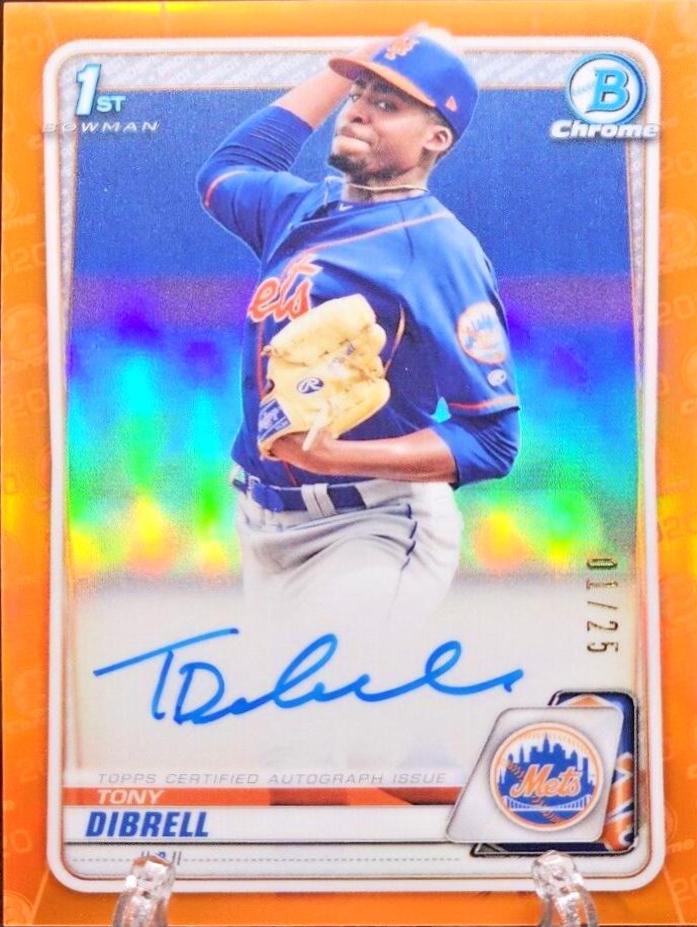Tony Dibrell [Orange Refractor] #CPA-TD
