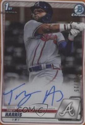 Trey Harris [Orange Refractor] #CPA-TH