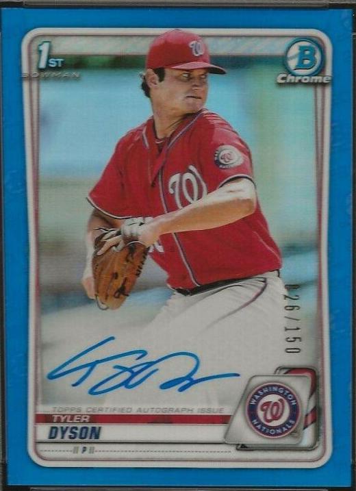 Tyler Dyson [Blue Refractor] #CPA-TDY