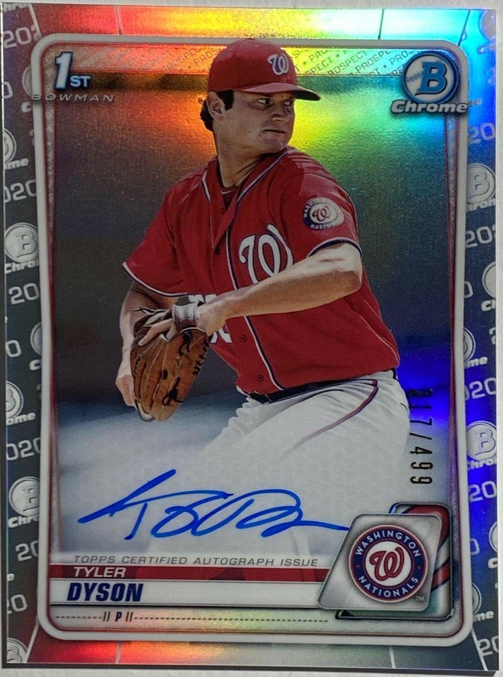 Tyler Dyson [Refractor] #CPA-TDY