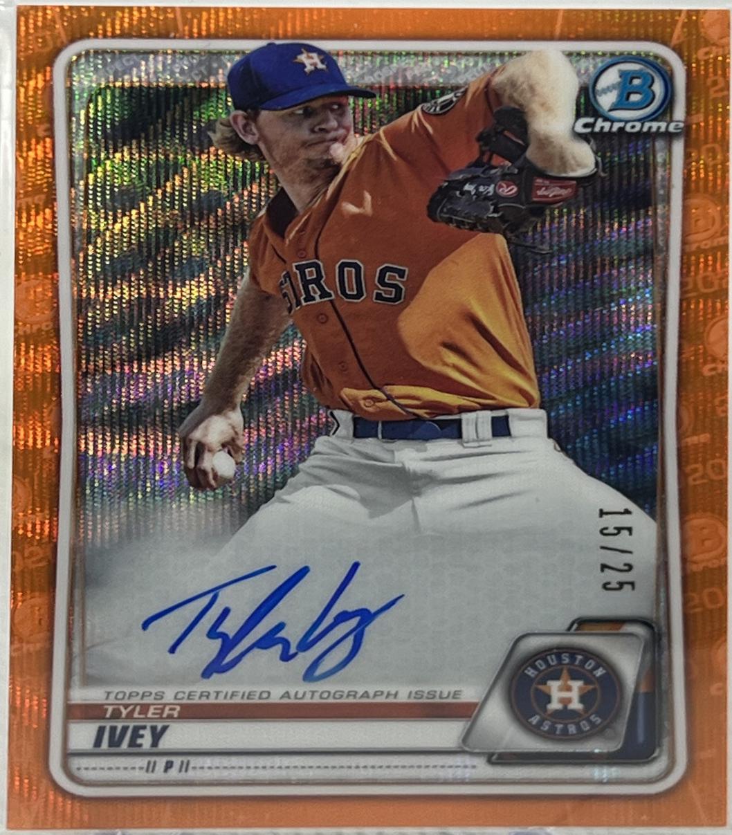 Tyler Ivey [Orange Wave] #CPA-TI