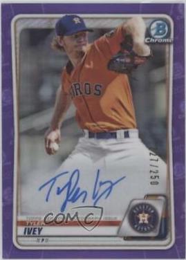 Tyler Ivey [Purple Refractor] #CPA-TI