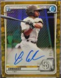 Xavier Edwards [Gold Refractor] #CPA-XE