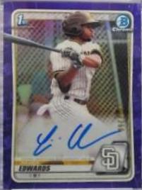 Xavier Edwards [Purple Refractor] #CPA-XE