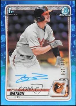 Zach Watson [Blue Refractor] #CPA-ZW