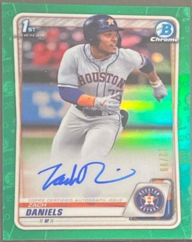 Zach Watson [Green Refractor] #CPA-ZW