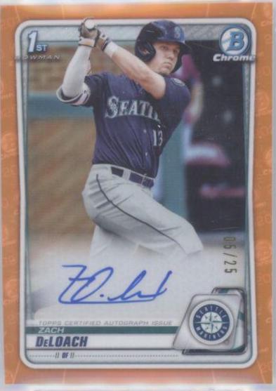 Zach Watson [Orange Refractor] #CPA-ZW