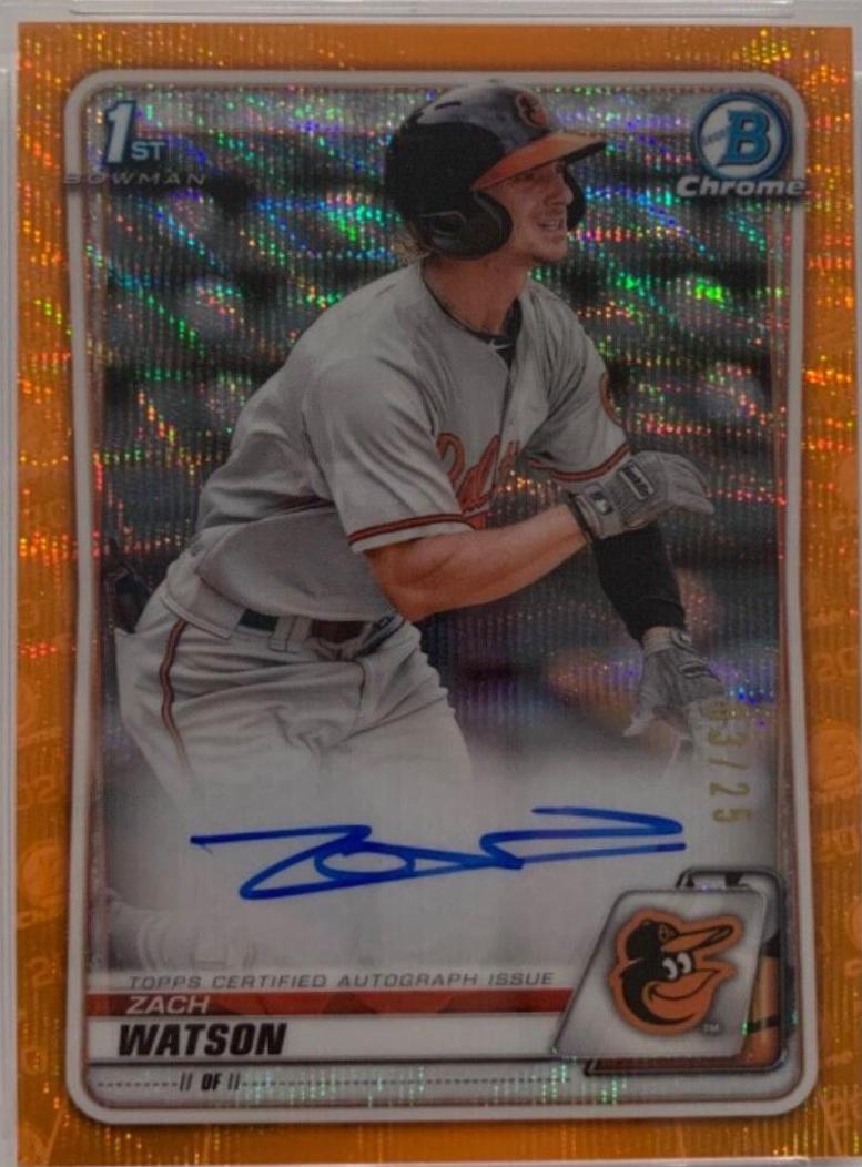 Zach Watson [Orange Wave] #CPA-ZW