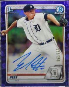 Zack Hess [Purple Refractor] #CPA-ZH