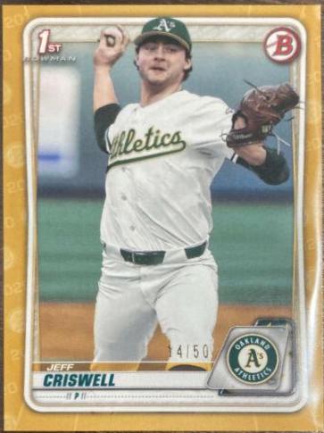 Jeff Criswell [Gold] #BD-134