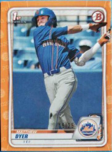 Matthew Dyer [Orange] #BD-92