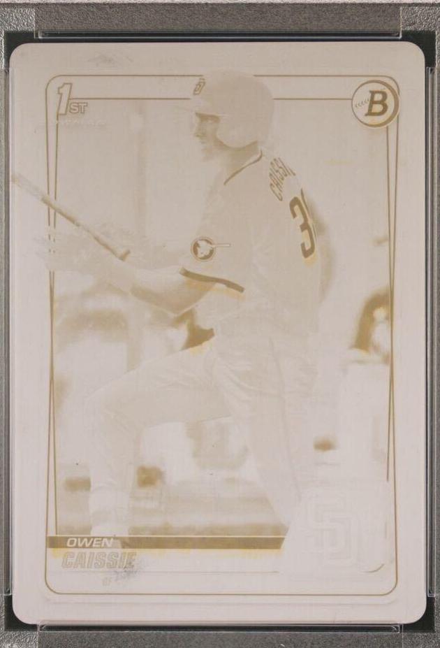 Owen Caissie [Printing Plate] #BD-49