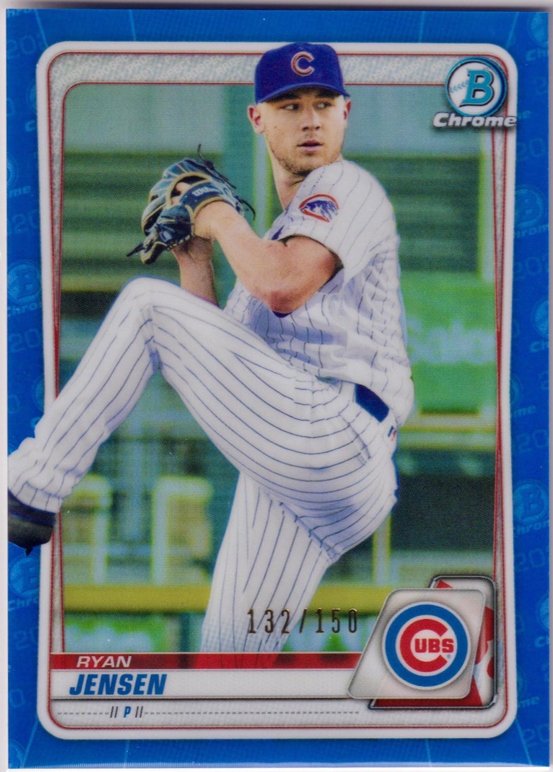 Ryan Jensen [Chrome Blue Refractor] #BD-9