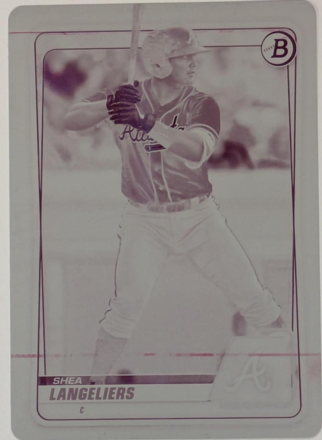 Shea Langeliers [Printing Plate] #BD-183