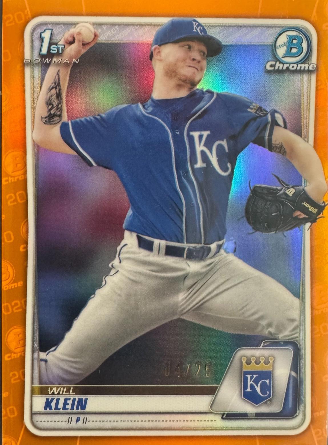 Will Klein [Chrome Orange Refractor] #BD-157