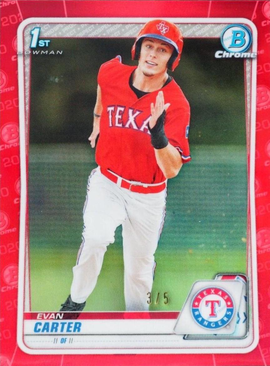 Evan Carter [Red Refractor] #BD-126