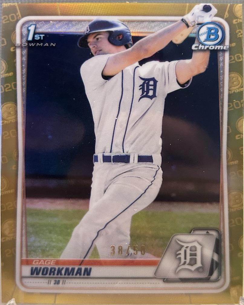 Gage Workman [Gold Refractor] #BD-33