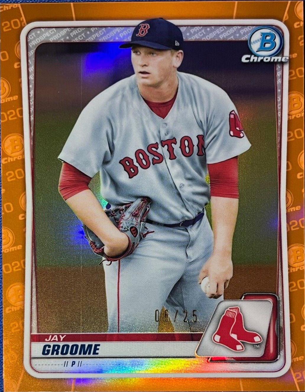 Jay Groome [Orange Refractor] #BD-156