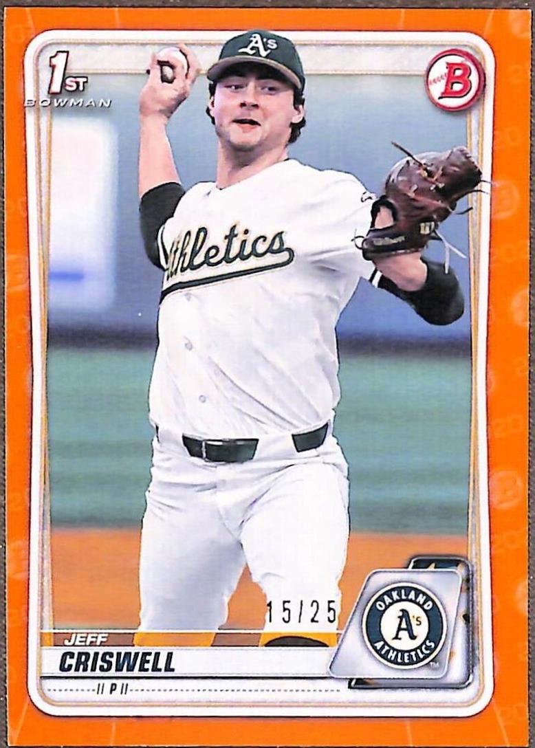 Jeff Criswell [Orange Refractor] #BD-134
