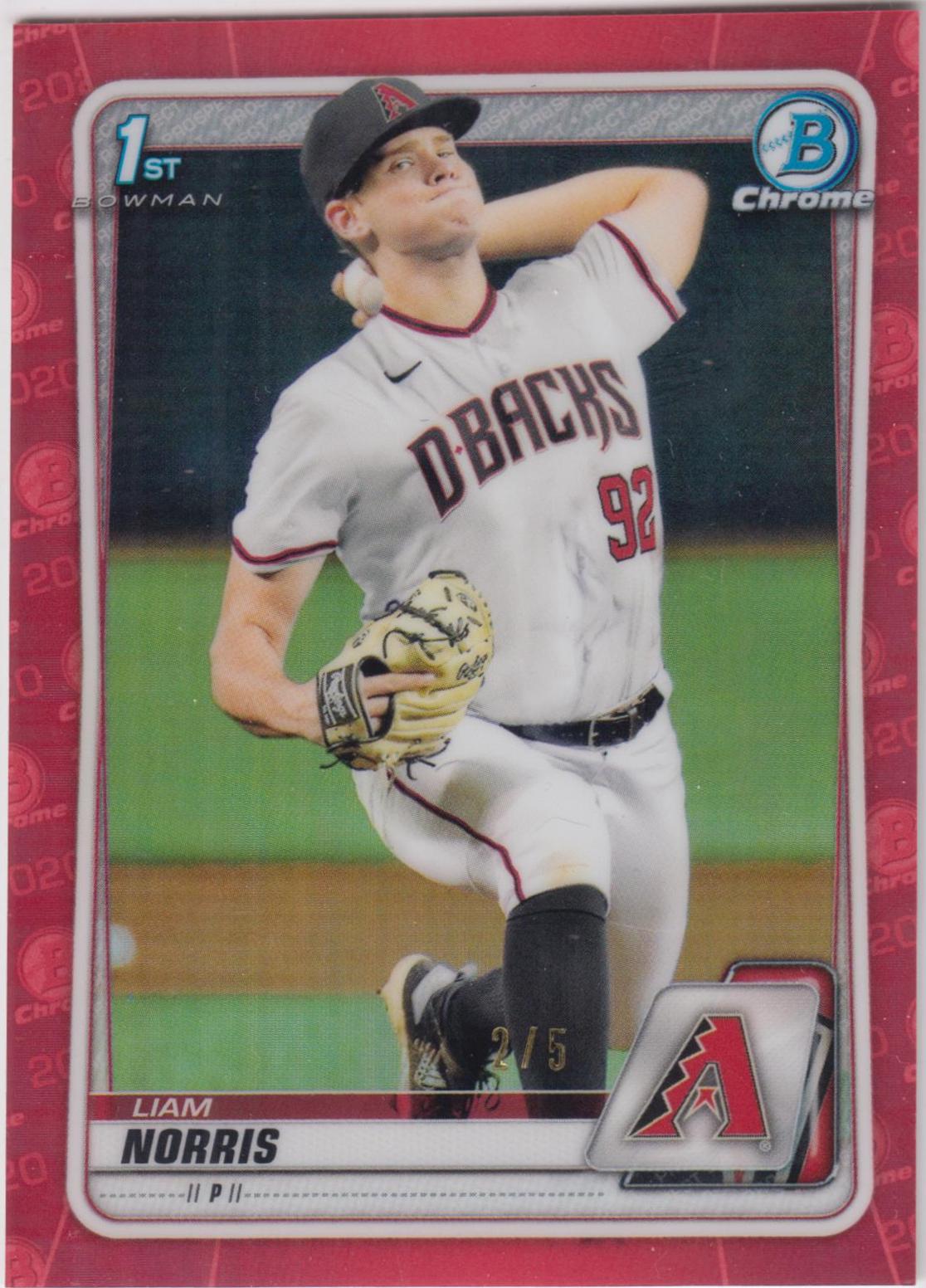 Liam Norris [Red Refractor] #BD-147