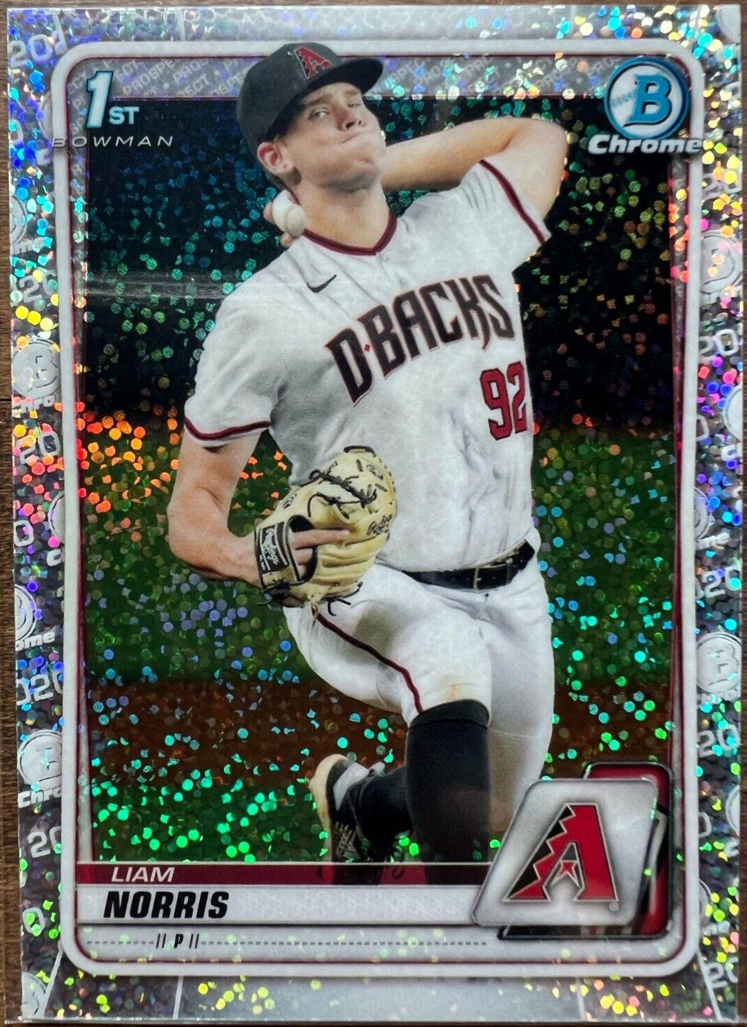 Liam Norris [Sparkle Refractor] #BD-147