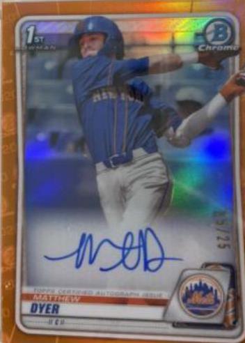 Matthew Dyer [Orange Refractor] #BD-92