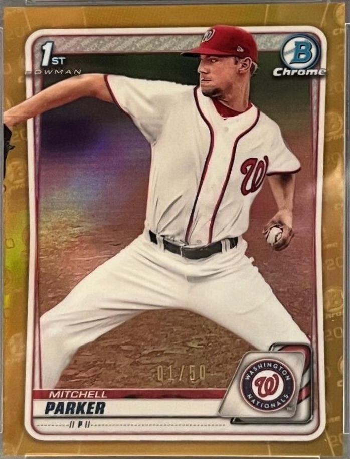 Mitchell Parker [Gold Refractor] #BD-176