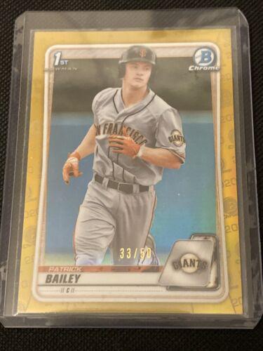 Patrick Bailey [Gold Refractor] #BD-146