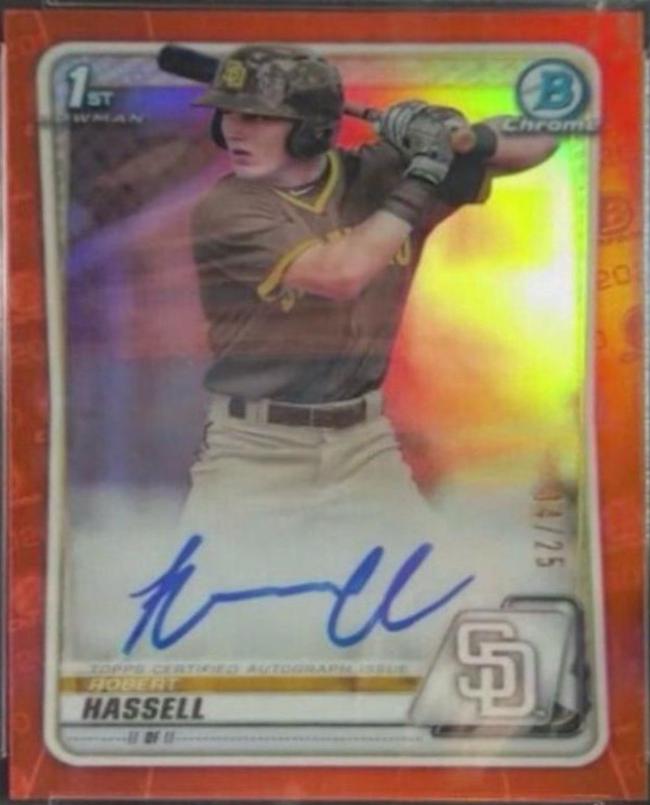 Robert Hassell [Orange Refractor] #BD-39