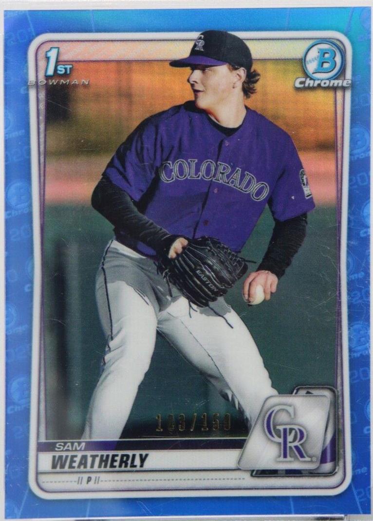 Sam Weatherly [Blue Refractor] #BD-109