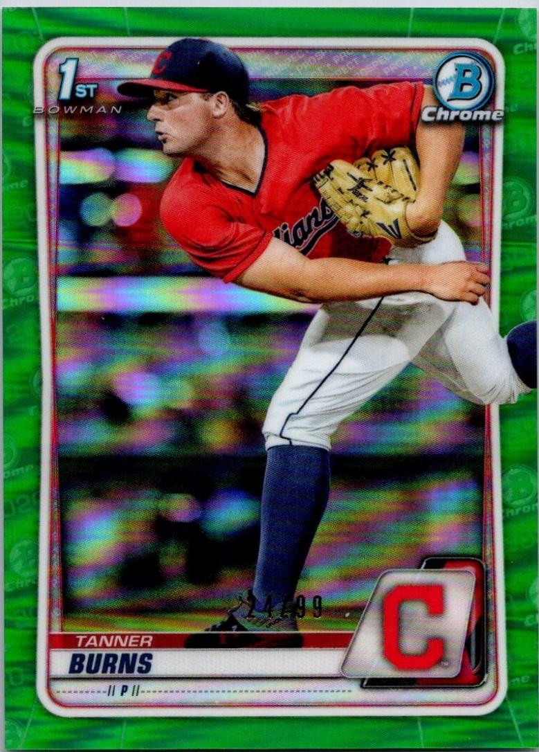 Tanner Burns [Green Refractor] #BD-115