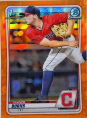 Tanner Burns [Orange Refractor] #BD-115