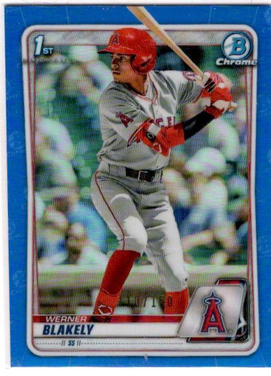Werner Blakely [Blue Refractor] #BD-128