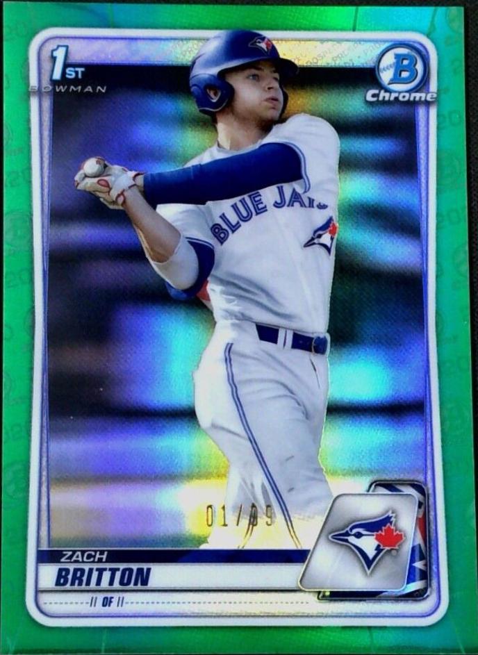 Zach Britton [Green Refractor] #BD-158